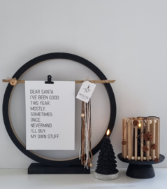 Mistletoe kisses (minikaartje)