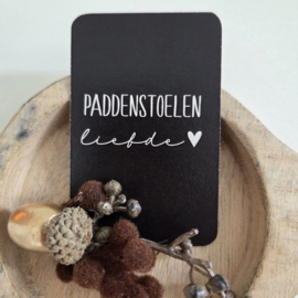 Paddenstoelen liefde (minikaartje)