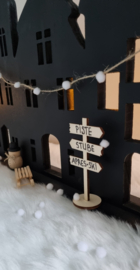 DIY winter wonderland straatje