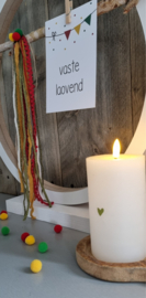 DIY houten ring carnaval