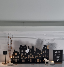 DIY Sint grachtenstraatje
