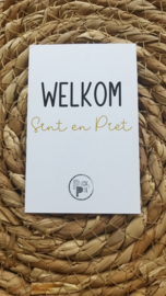 Welkom Sint & Piet