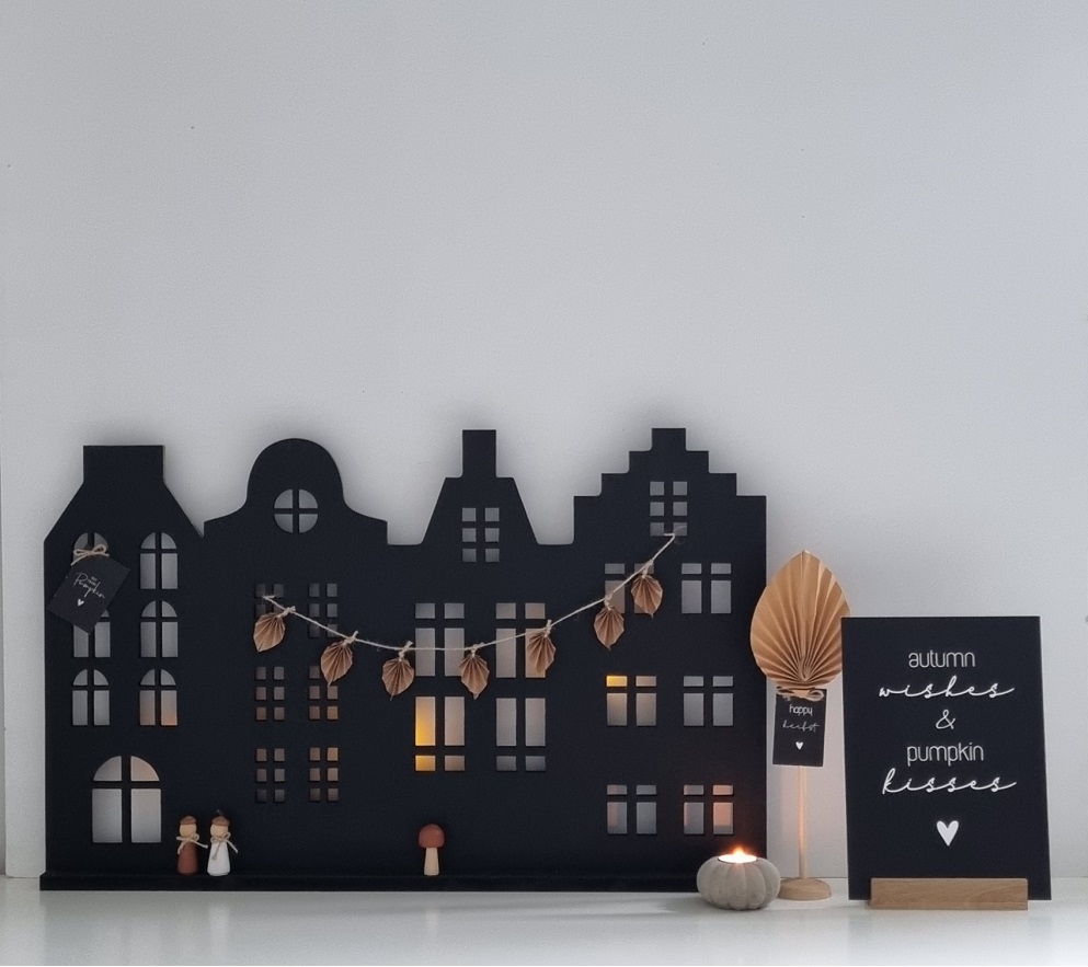 DIY houten poppetje herfst