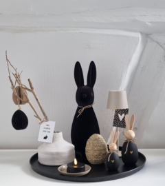 DIY houten haasjes