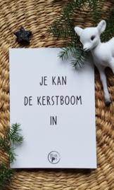 Je kan de Kerstboom in