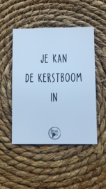 Je kan de Kerstboom in