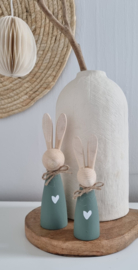 DIY houten haasjes