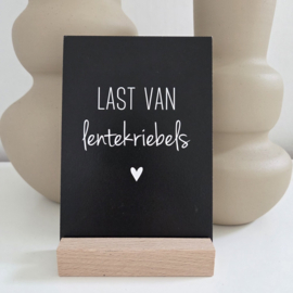 Last van lentekriebels (A6)