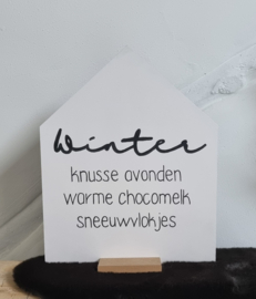 DIY winter huisje