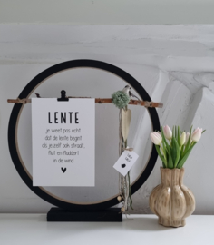DIY houten ring lente