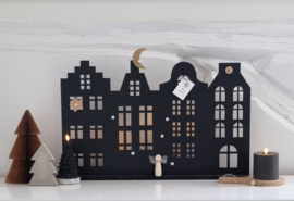 DIY Kerst grachtenstraatje