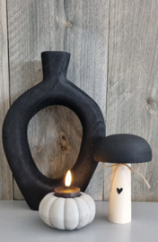 DIY houten paddenstoel