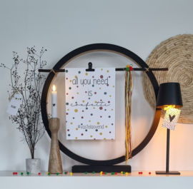DIY houten ring carnaval
