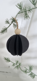 DIY papieren kersthangers