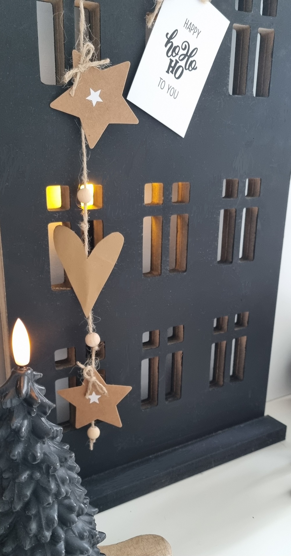 DIY Kerst grachtenpand