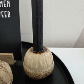 Kandelaar naturel