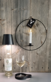 LED flessenkurk lamp