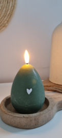 Led eikaars (wit/groen)