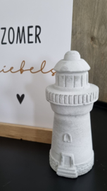 Vuurtoren beton ALLEEN IN DE WINKEL
