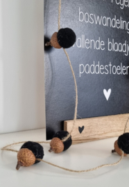 DIY slinger eikeltjes
