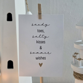 Sandy toes, salty kisses (A6)