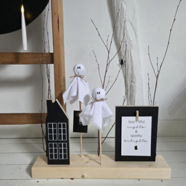 DIY pakket halloween plank