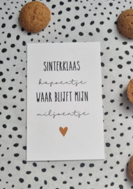 Sinterklaas kapoentje waar blijft mijn miljoentje