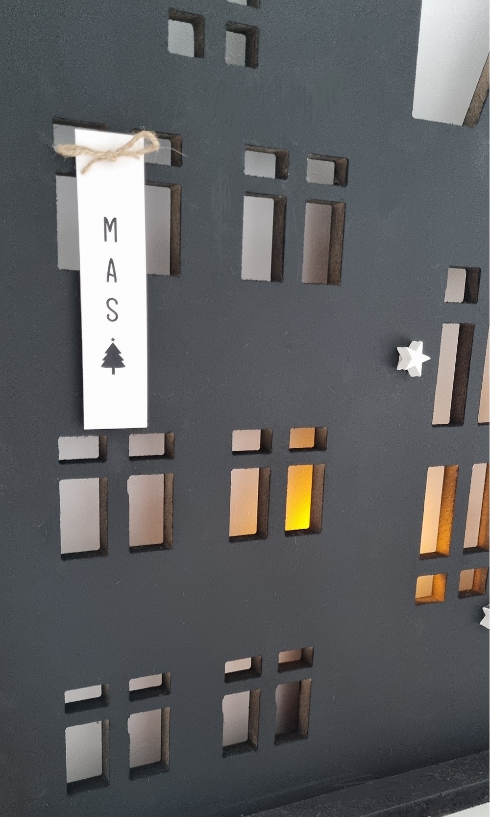 DIY Kerst grachtenstraatje