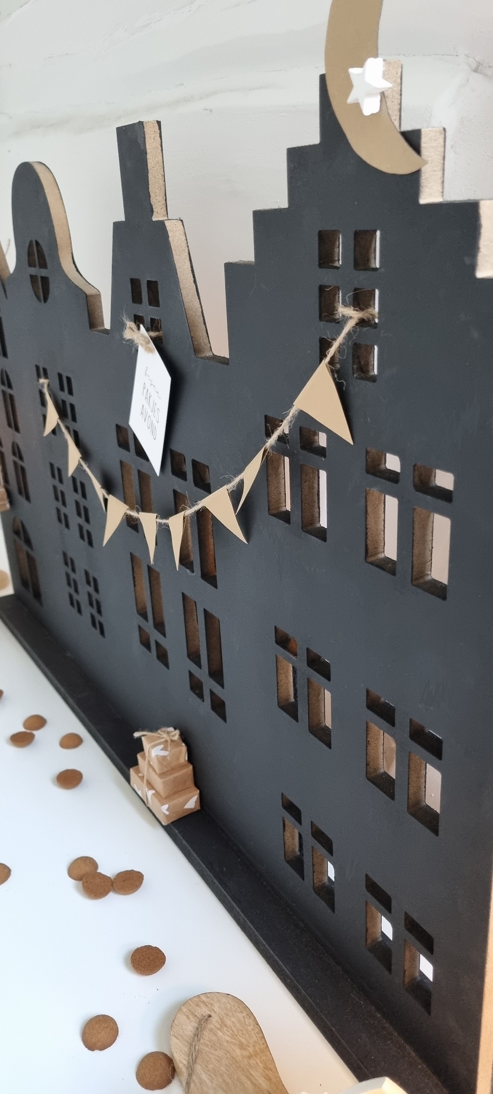 DIY Sint grachtenstraatje