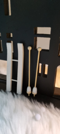 DIY winter wonderland straatje