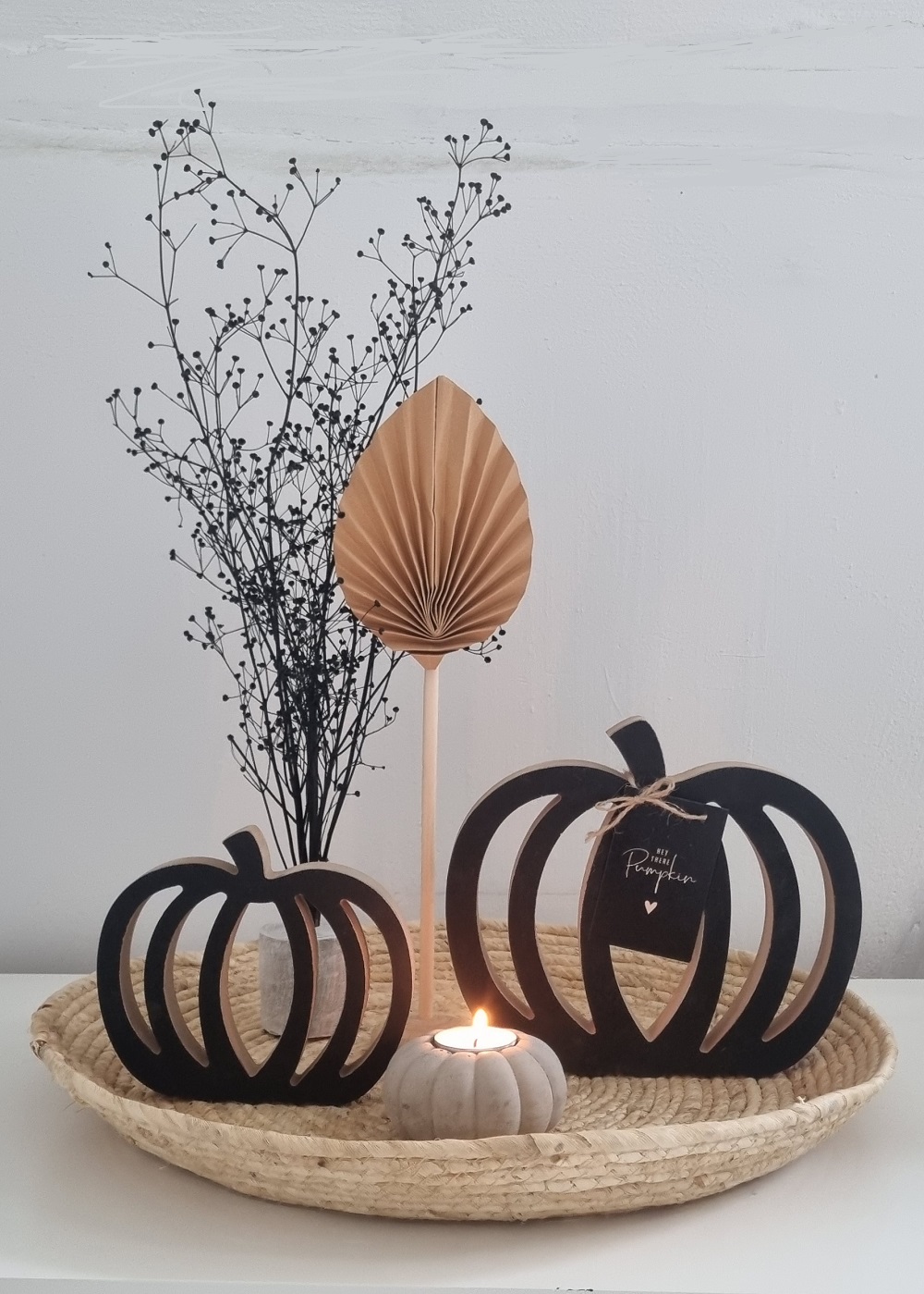 DIY houten pompoenen