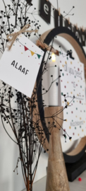DIY houten ring carnaval