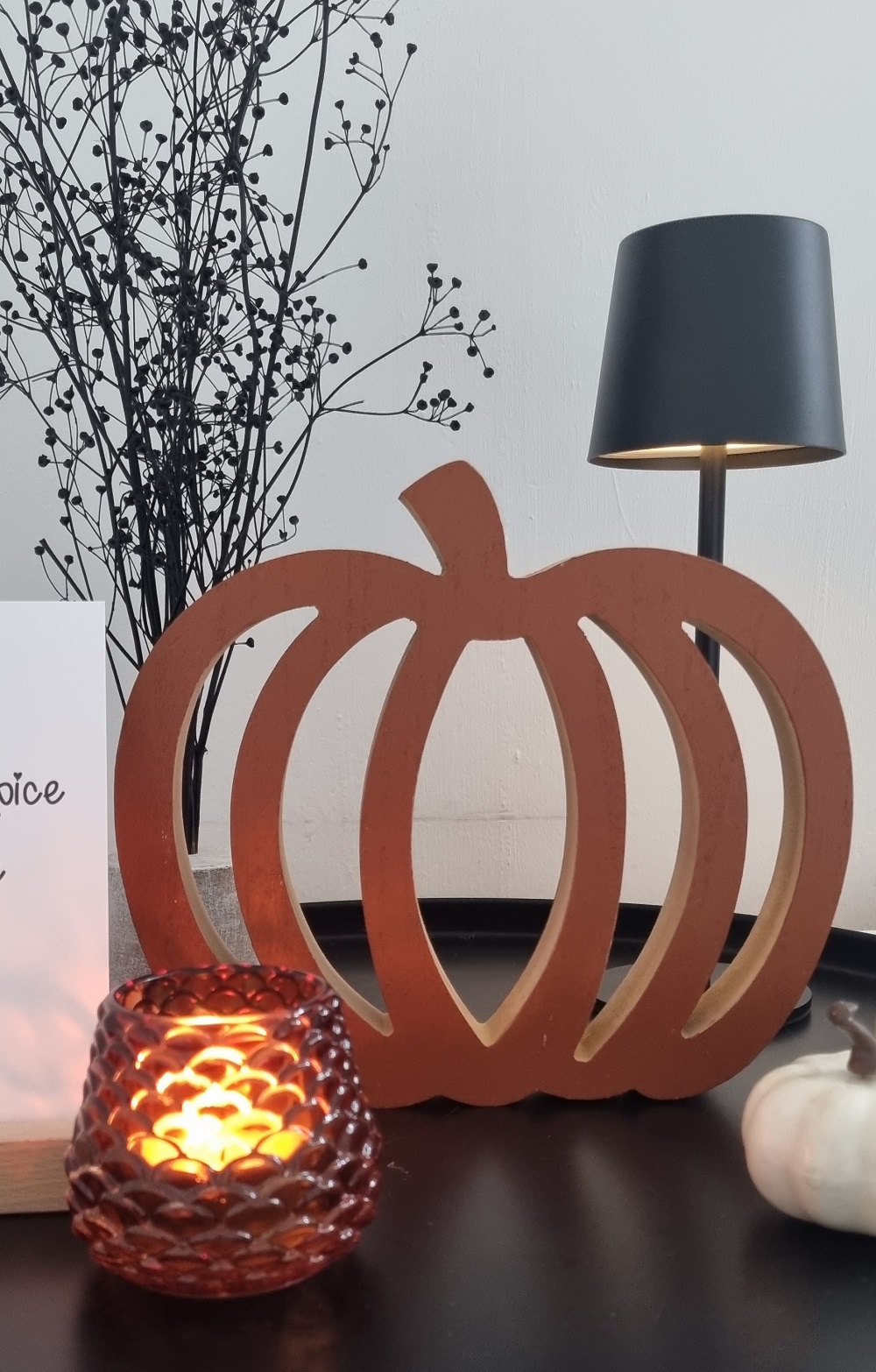 DIY houten pompoenen