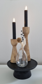 LED kaarsen set zwart