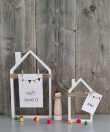 DIY houten huisjes carnaval