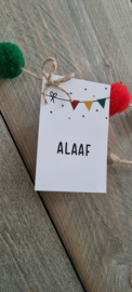 DIY pompon slinger carnaval
