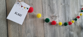 DIY pompon slinger carnaval