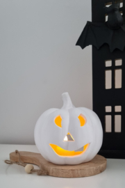 DIY pompoen waxinelicht