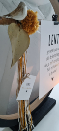 DIY houten ring lente