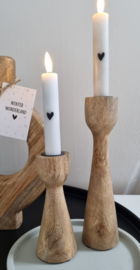 LED kaarsen set wit