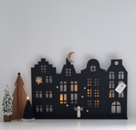 DIY Sint grachtenstraatje