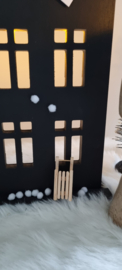DIY winter wonderland grachtenpand