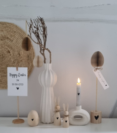Witte vaas