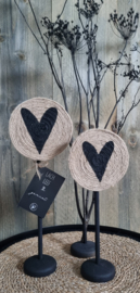 DIY jute standaards