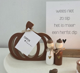 Herfst poppetje