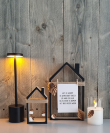 DIY herfst houten huisjes