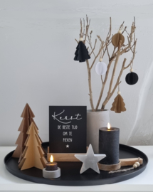 DIY papieren kersthangers
