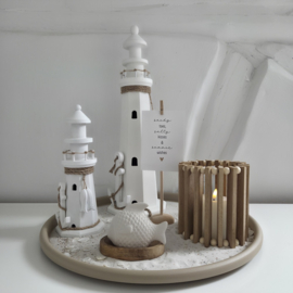 DIY houten windlicht