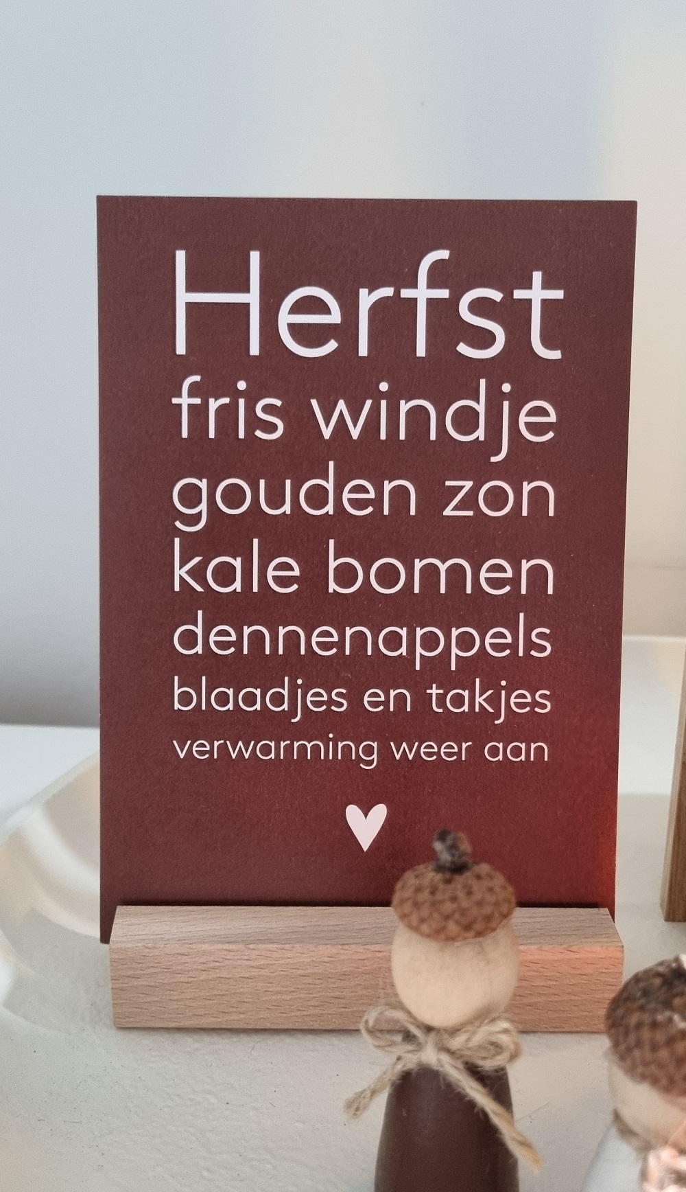 Herfst, fris windje