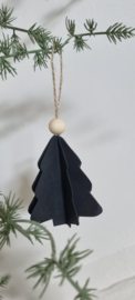 DIY papieren kersthangers
